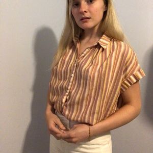 Striped Madewell Blouse